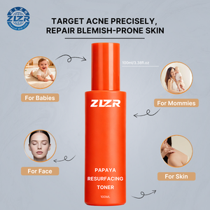 Crème et Lotion Végétaliennes Naturelles à la Papaye Marque Blanche, Acide Hyaluronique, Éclaircissante, Sans Parfum, Vitamine C, Kit de Soins Cutanés - Product Image 6