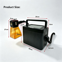 Máquina de Marcado Láser Portátil con Enfriamiento por Aire (20W/30W/50W), Grabador de Fibra Óptica Portátil AI/DST para Grabado Profundo en Acero Inoxidable y Metal