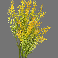 Fleurs artificielles en tissu de soie blanc pour bouquet de mariée, décoration de fête de mariage, en vente