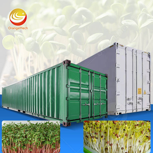 ORME Conteneur Automatisé Hydroponique pour la Germination de l'Orge Verte, la Production de Pousses de Haricot et la Production de Fourrage <span class=keywords><strong>Vert</strong></span>, Chambre d'Élevage d'Orge - Product Image 2
