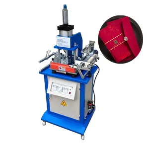 Small size Pvc card embosser Gold foil stamping machine Hot stamping machine for leather