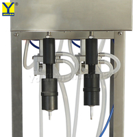 Machine de remplissage sous vide pneumatique semi-automatique de qualité YT-2 manuelle pour bouteilles en PET en verre d'eau de parfum de liqueur de vin