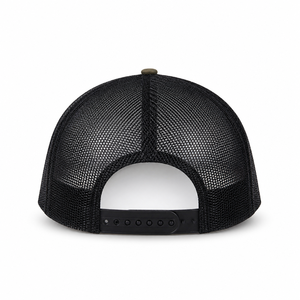 Casquette Trucker Snapback 6 Panneaux <span class=keywords><strong>KASO</strong></span> Field Stream en Tissu Maille Polyester/Coton, Camouflage Olive Oiseaux Aquatiques Courants, Quatre Saisons, Taille Unique - Product Image 4