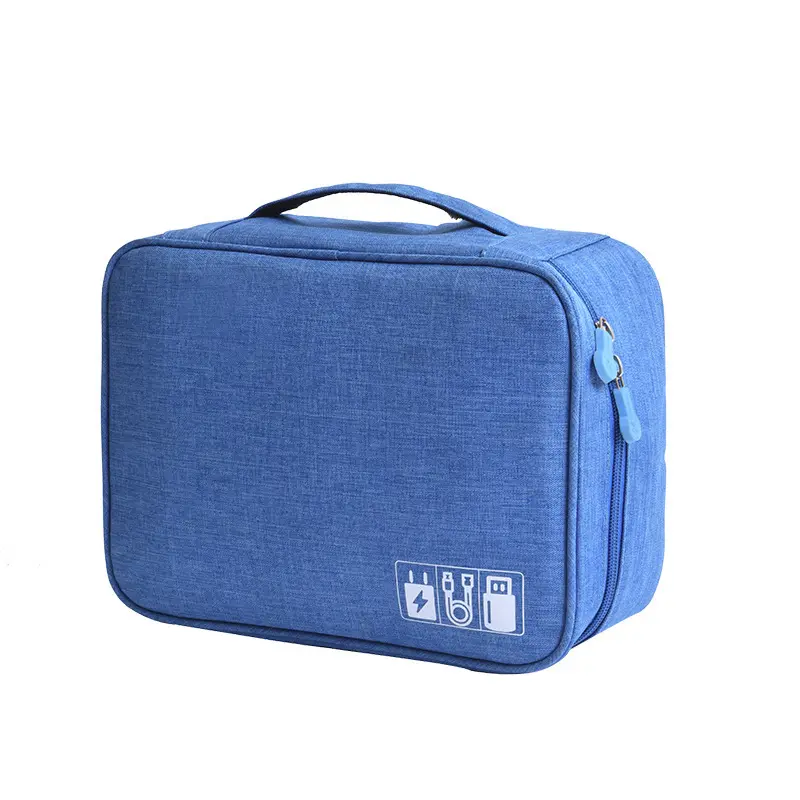 Travel Electronic Accessories Travel USB Storage Bag Cosmetic Zipper Storage Pouch Kit Case Accessories