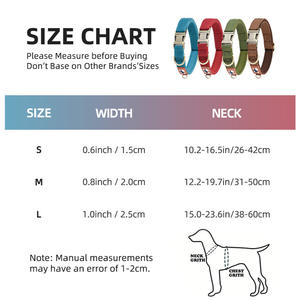 <span class=keywords><strong>Hellomoon</strong></span> différentes tailles collier de sécurité confortable pour animaux de compagnie fournitures pour chiens de compagnie collier en cuir - Product Image 2