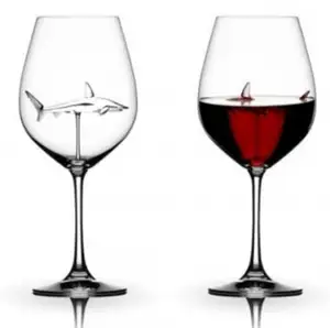 Wineglass kristal cam kar beyaz Mousse pasta meyve suyu fincanı cam kırmızı şarap şişesi