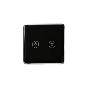 Interruptor Inteligente Matter86 Tipo Europeo con Marco Biselado de Vidrio Templado, Compatible con WIFI, Homekit y Control por Voz - Product Image 4
