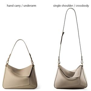 Sac à main bandoulière vintage en cuir pleine fleur de qualité supérieure pour femme, style messager, portable, à sangle unique, vente en gros - Product Image 2