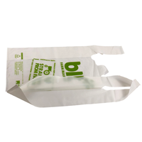 Sacs en PE écologiques pour t-shirts, sacs d'épicerie recyclables et compostables avec impression en héliogravure, plastique PE