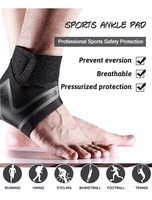 Attelle de cheville en néoprène à compression, disponible en différentes couleurs, pour protéger la cheville et éviter les blessures – Offre spéciale