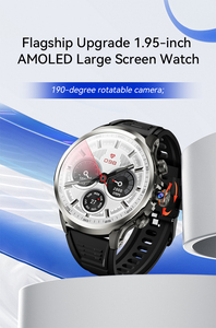 Nouvelle Montre Connectée 4G H18 Pro 2026 avec Écran IPS 1,95'', Batterie 1880 mAh, Étanchéité IP67, Recharge Sans Fil, GPS, Suivi du Sommeil et Bracelet en Gel de Silice - Product Image 2