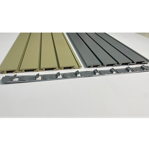 Nhiệm vụ nặng nề PVC nhà để xe slatwall Panels 4x8 feet phong cách công nghiệp rãnh Bảng điều khiển tường tấm ẩn ốc vít không thấm nước Tính năng - Product Image 3