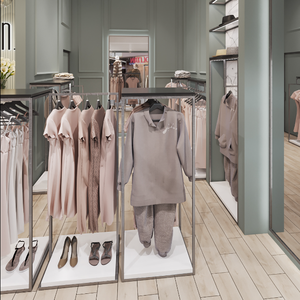 Tienda de ropa Harajuku personalizada, tienda de ropa de moda, tienda de telas, regalo de diseño de interiores, estante de exhibición de ropa Boutique - Product Image 5