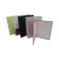 Classeur à anneaux personnalisé en gros, classeur extensible pour documents, classeur A4 A5 A6 en carton rigide