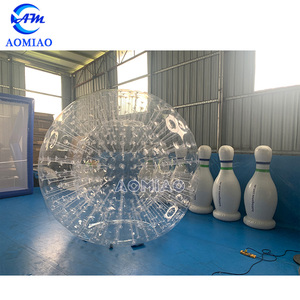 Pelota de parachoques de burbujas para niños, bola inflable de zorb, hamster humano para desafío - Product Image 1