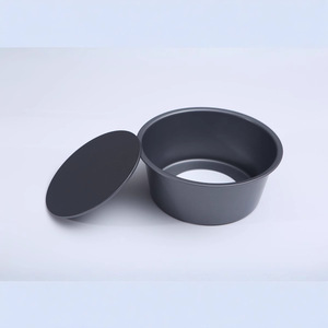 Moule à gâteau rond à fond fixe en acier au carbone, revêtement antiadhésif, plaque de cuisson épaissie pour usage domestique - Product Image 2