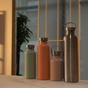 Botella de <span class=keywords><strong>Agua</strong></span> Aislada Personalizada Everich, Botella de <span class=keywords><strong>Agua</strong></span> de Acero Inoxidable de Doble Pared, <span class=keywords><strong>Sin</strong></span> Plástico en Contacto con el <span class=keywords><strong>Agua</strong></span> - Product Image 2