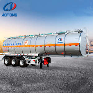 45000 Litres Réservoir de transport de carburant Semi-remorque Prix bon marché 2/3 Essieux Remorque de camion-citerne de mazout en acier d'occasion à vendre - Product Image 6