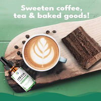 Gouttes de stévia liquides, zéro calorie, édulcorant naturel, produits de beauté, boissons, aliments, complément alimentaire, sans sucre, à base de plantes
