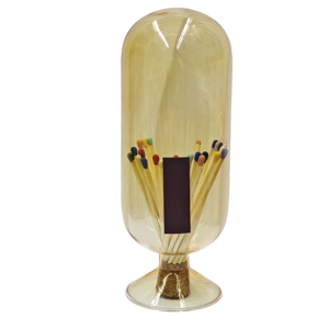 بيع بالجملة حجم مخصص في برطمان زجاجي لموقد الشموع والعصي المطابقة Cloche - Product Image 2