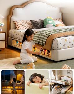 Letto per Bambini dal Design Cartoonesco, Misura <span class=keywords><strong>King</strong></span>, Moderno ed Elegante, Arredamento per Camera da Letto, Adatto per Casa, Scuola, Hotel - Product Image 5