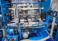 Qualité garantie, machine à fabriquer des sacs non tissés Ounuo entièrement automatique 3 en 1, machine à fabriquer des sacs en tissu non tissé