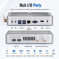 PC compact Intel Core I3-8140U avec LAN Gigabit pour kiosques d'information de musée OEM