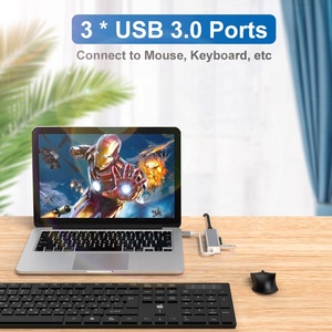 Cantell 3 cổng <span class=keywords><strong>LAN</strong></span> RJ45 chuyển đổi 100Mbps USB3.0 để <span class=keywords><strong>LAN</strong></span> Gigabit Adapter USB để RJ45 <span class=keywords><strong>Ethernet</strong></span> Bộ chuyển đổi - Product Image 5