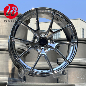 Rines Forjados Cóncavos Profundos WELLDONE 5x112 5x114.3 5x120 Cromados de 18 19 20 21 22 23 24 Pulgadas para <span class=keywords><strong>BMW</strong></span> F30 E90 E60 F10 E46 E36 - Product Image 4