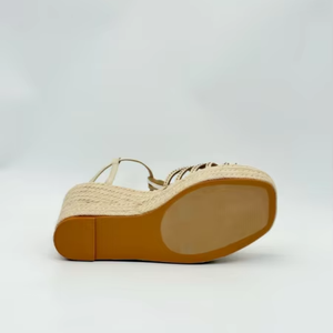 Design estivo nuovo stile Versatile con zeppa e <span class=keywords><strong>tacco</strong></span> <span class=keywords><strong>interno</strong></span> con suola spessa sandali Casual da donna - Product Image 6