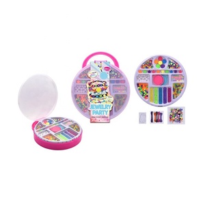 Cuentas hechas a mano joyería juguete niñas artes y manualidades DIY cuentas encanto pulsera collar anillo joyería hacer <span class=keywords><strong>kit</strong></span> con caja de almacenamiento - Product Image 3
