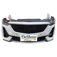 Vente directe d'usine : Kit de pare-chocs avant pour Cadillac CT5, pare-chocs de voiture, phares LED, calandre, radiateur, ailes, matériaux de haute qualité.