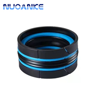 Cylindre hydraulique à double effet compact 5 éléments KDAS/DAS/TPM de fabrication chinoise, joints de piston PU+POM+NBR DAS KDAS