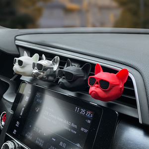 Car Box 2021 Bulldog Long Lasting Air Freshener Machine Car Auto Vents Scent Perfume Gift Box Automatic Car Air Freshener