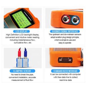 <span class=keywords><strong>Mesure</strong></span> de débitmètre de type portable Pince Tuf2000 sur débitmètre à ultrasons - Product Image 4