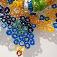 Artisanat coloré et artistique, personnalisation de matériaux multiples, production en série de lampes murales LED