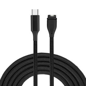 Cargador USB de Nailon para Relojes <span class=keywords><strong>Garmin</strong></span> Instinct/Venu 2/<span class=keywords><strong>Vivoactive</strong></span> <span class=keywords><strong>3</strong></span>/Fenix7/Fenix5/Forerunner 55/Quatix 6/Vivomove <span class=keywords><strong>3</strong></span>, <span class=keywords><strong>Cable</strong></span> de <span class=keywords><strong>Carga</strong></span> - Product Image 5