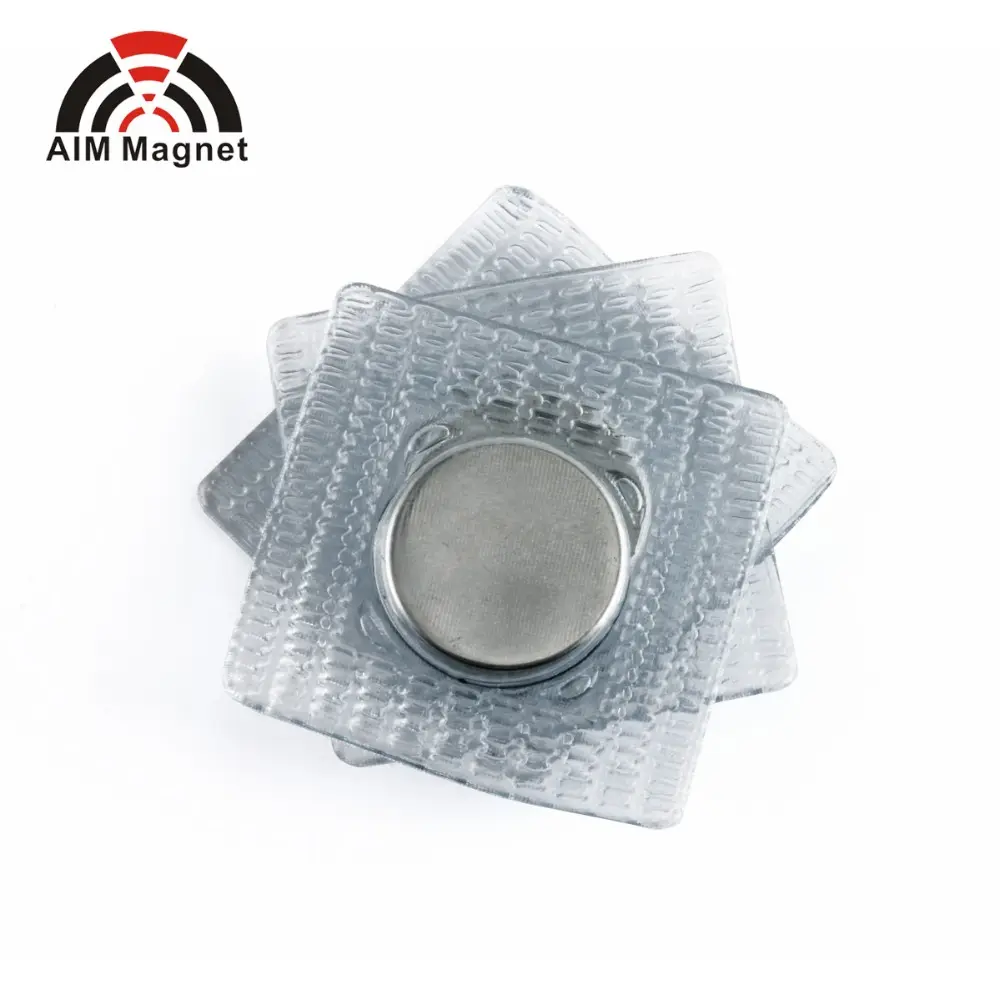 N52 Factory Price Strong Neodymium Invisible Magnet PVC Waterproof Button Magnets Sewing Clothing Fabric Permanent Disc 10 Days