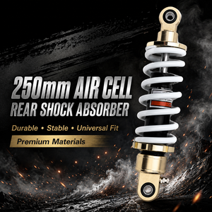 <span class=keywords><strong>Amortisseur</strong></span> 250 mm, distance entre les trous 8 mm, amortissement réglable, ressort de suspension, <span class=keywords><strong>amortisseur</strong></span> pour <span class=keywords><strong>moto</strong></span>, VTT - Product Image 1