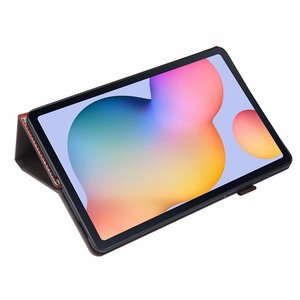 Étui à rabat en PU motif Crazy Horse avec emplacement pour cartes pour tablette <span class=keywords><strong>Samsung</strong></span> <span class=keywords><strong>Galaxy</strong></span> <span class=keywords><strong>Tab</strong></span> <span class=keywords><strong>A</strong></span> <span class=keywords><strong>10</strong></span>.1 T510/T515 <span class=keywords><strong>2019</strong></span> - Product Image 5