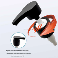Pompe à lotion en plastique PP écologique de luxe, finition mate 33/410 |   Distributeur anti-fuite à haut débit de la série PB1025 4cc |   Professionnel