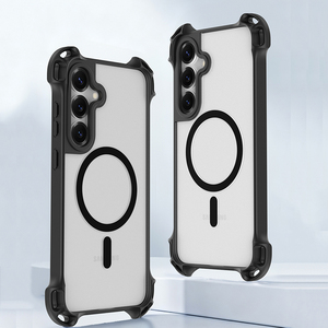 Khuyên bạn nên từ trường hợp điện thoại cho Samsung S24 S25 siêu cộng với không dây sạc Vòng bảo vệ Bìa - Product Image 1