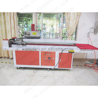 Machine de collage de boîtes en plastique PVC, machine de collage de boîte en PVC rigide, machine de collage latéral de boîte en plastique semi-automatique
