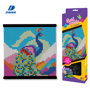 <span class=keywords><strong>Perles</strong></span> à fusionner sans repassage, kit de <span class=keywords><strong>loisirs</strong></span> créatifs en toile, puzzles éducatifs et créatifs pour enfants, développement de la motricité fine - Product Image 1