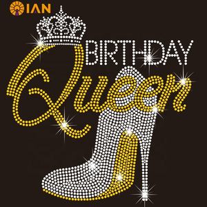 <span class=keywords><strong>I</strong></span> <span class=keywords><strong>Am</strong></span> Blessed Custom Religious Bling Rhinestone Transfer Iron on Crystal Motif Hot Fix - Product Image 4