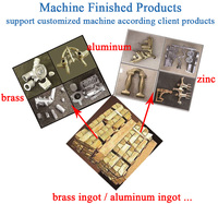 Robinet de poignée de porte, ligne de production de moulage en laiton, pièces en cuivre, machine de moulage par gravité, machine de moulage sous pression