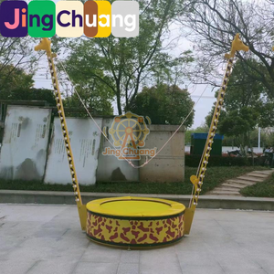 Açık hava büyük alışveriş merkezi ışıklı çocuk trambolini <span class=keywords><strong>bungee</strong></span> trambolini gece pazarı tezgahı tapınak fuarı para kazandıran - Product Image 6