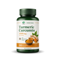 Compléments de curcuma OEM très demandés |   Capsules de Curcumine et d'Extrait de Curcuma à Forte Demande