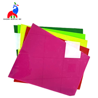 Feuille acrylique coulée colorée de haute qualité personnalisée pour surface dure