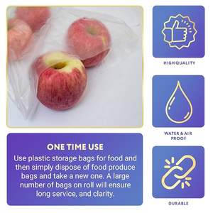 ถุงพลาสติกใสผลิตในม้วน12X17พิมพ์ชัดเจนผลิตถุงพลาสติกร้านขายของชำ - Product Image 4